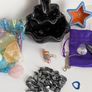 Pendulums, Crystals, energy Reiki related stones, mini budda Image 2