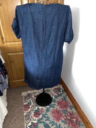 Navy Denim Dress