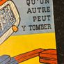 Original 1950's French Industrial Safety Poster Image 2