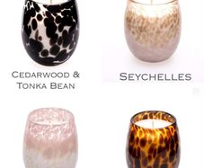 Stemless Wine Glass Candles