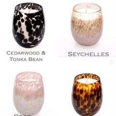 Stemless Wine Glass Candles