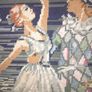 Original French tapestry on board Image 2