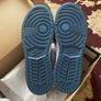 Nike Air Jordan 1 Mid Gs True Blue Cement Image 2