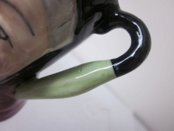 Artone  Miniature Hand Painted  Creamer/Toby Jug, Granny