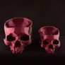 3D Printed Low Polygon Skull Planter/ Bowl Image 2