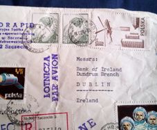 Polish Stamps. Late 1970's/Early 80's.