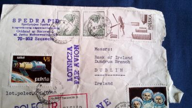 Polish Stamps. Late 1970's/Early 80's.