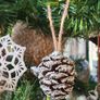 Natural Pinecone Christmas Decorations Image 7