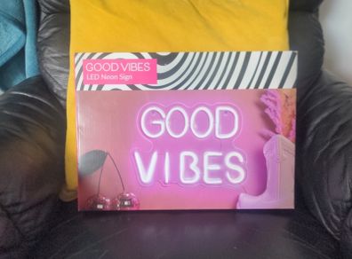 Good Vibes Led Neon Sign