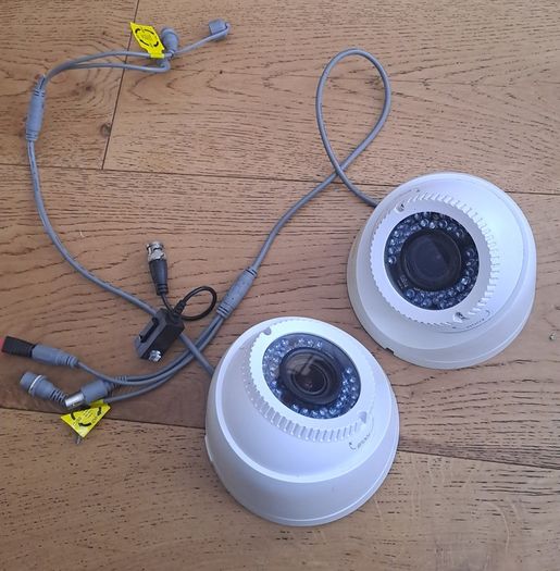 2 Globe CCTV Cameras
