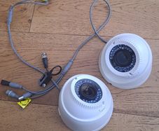 2 Globe CCTV Cameras