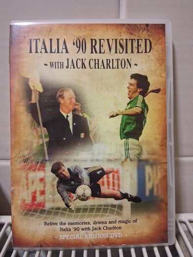 Jack Charlton. The Irish Years DVD. Collect In Dublin Or Receive Via Post.Italia 90 Revisited With Jack  DVD Also Available.