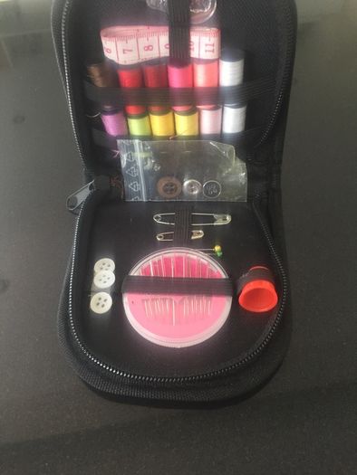 Mini travel sewing kit