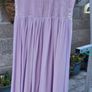 Max & Lola Milano Lilac and Silver Sequinned Dress with Fully Lined Skirt Image 2
