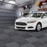 20 Pack Industrial Interlocking Floor Tiles Garage Mats 40 x 40 cm Modular Interlocking Floor Mats Slip Garage PVC Cushion Workshop Drainage Mat for Outdoor Wet Area Image 8
