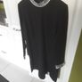 ladies black detailed dress Image 3