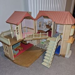 Sylvanian Families House Red Roof Country Home