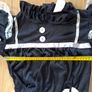 Gothic Maid Halloween Costume Adult Plus Size XXL Black Bride Image 3