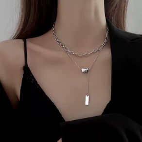 The Urban Elegance Tassel Necklace Custom Engrave By R'Laith