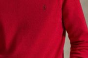 Polo Ralph Lauren embroidered pony merino wool sweater