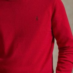 Polo Ralph Lauren embroidered pony merino wool sweater