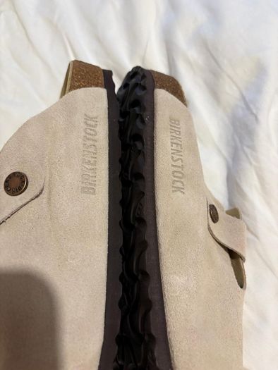 Birkenstock clogs / cream / new
