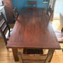 Dining Table & 6 Chairs, solid wood Image 2