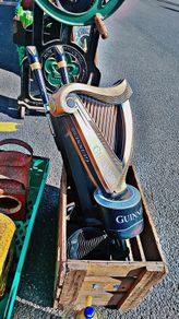 Guinness double handle harp tap