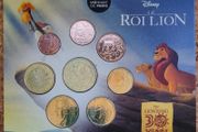 France Brilliant Uncirculated Euro Coin Set 2024 - Lion King 30th - Disney