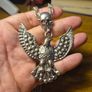 Vintage Eagle and Skull Necklace Image 4