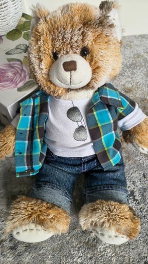 Marmalade teddy bear