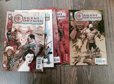 Silent Dragon Complete 6 Issue Comic Book Series Wild Storm DC
