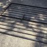 Heavy Duty Wrought Iron Side Gates (1.5m W x 2m H) Decorative Tips and Lock Included Image 4
