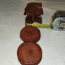Handcrafted wooden Coaster Set Image 7