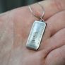Vintage Silver 925 Jewelry Antique Necklace Pendant 5,7g Image 7