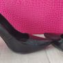 Black lacquered heels size UK 2 worn Image 4