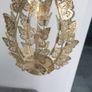 Gold Butterfly Lantern Holder For Candle/Flowers Image 2