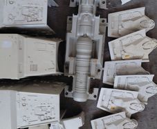 Vintage Original Star Wars toy parts massive lot