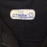 Ladies Navy Retro Dublin Polo Top Size 12 Image 2