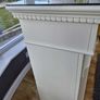 Fake Cream Fireplace with picture insert Image 2