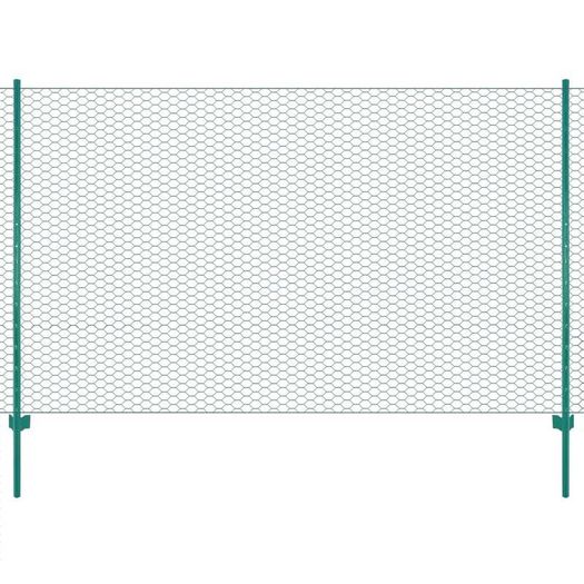 Euro Fence Steel 20x1.5 m Green