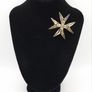 Vintage Sterling Silver Filigree Malta Cross Brooch Image 9