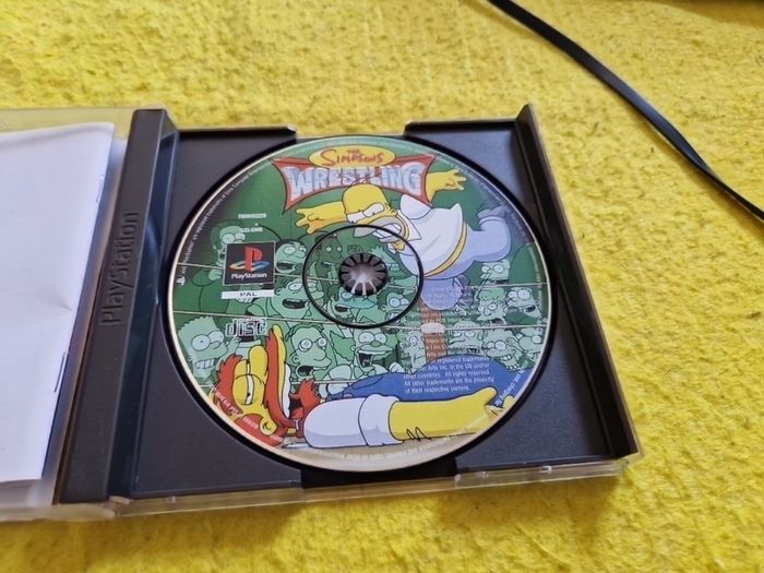 The Simpsons Wrestling PlayStation1 Ps1 PlayStation2 Ps2 Games Original