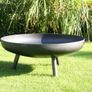 Large Round Fire Pit Bowl 80cm..free Nationwide Delivery Image 6
