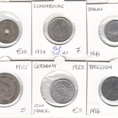 Europe 6 Coins ( No. 299)
