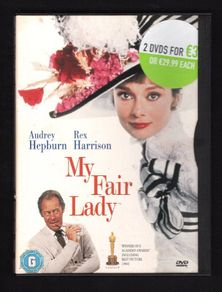 My Fair Lady DVD Movie staring Audrey Hepburn & Rex Harrison