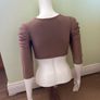 Brown cropped top Image 4