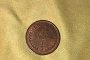 1971 Great Britain Decimal Half Penny Coin - First Year of Issue