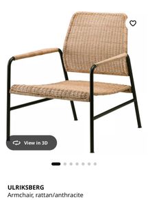 Rattan Ikea chair