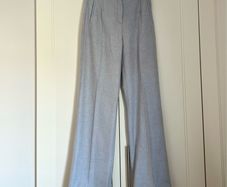 Sezane blue wool Martin trouser size 36